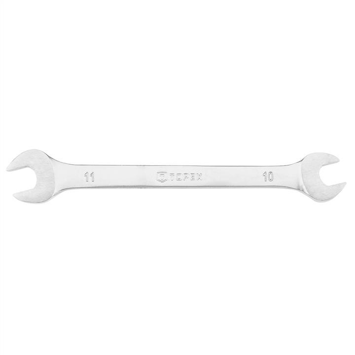 Topex 35D605 Double open end spanner 10x11mm CV 35D605: Buy near me in Poland at 2407.PL - Good price!