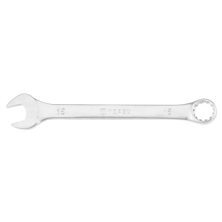 Topex 35D710 Combination spanner 15mm CV 35D710: Buy near me in Poland at 2407.PL - Good price!