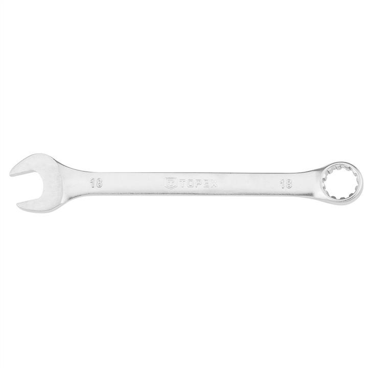 Topex 35D713 Combination spanner 18mm CV 35D713: Buy near me in Poland at 2407.PL - Good price!
