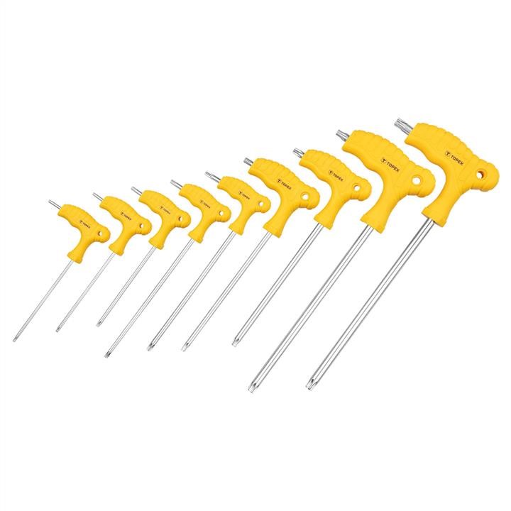 Topex 35D968 Torx keys T type, 9 pcs 35D968: Buy near me at 2407.PL in Poland at an Affordable price!