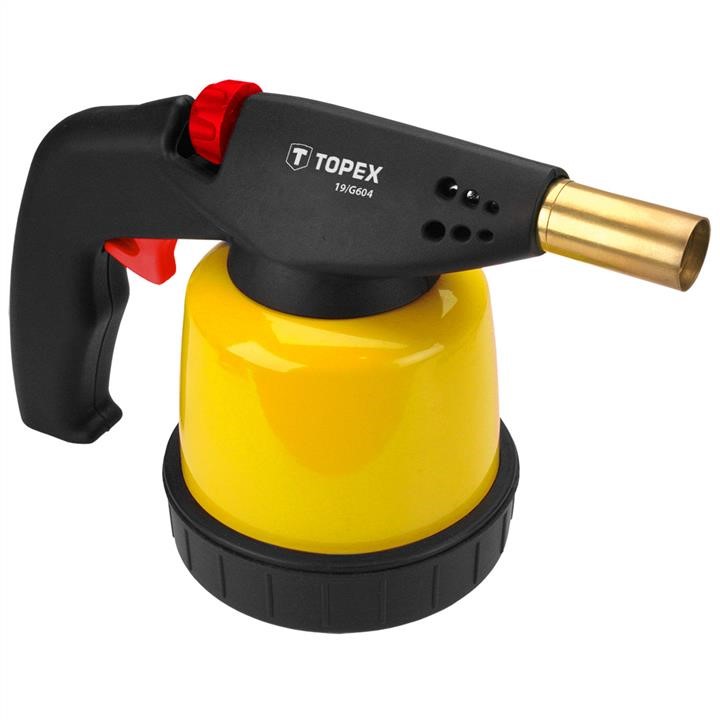 Topex 44E141 Liquid gas blow-lamp for use with 190g cartridges Piezo Ignition 44E141: Buy near me in Poland at 2407.PL - Good price!
