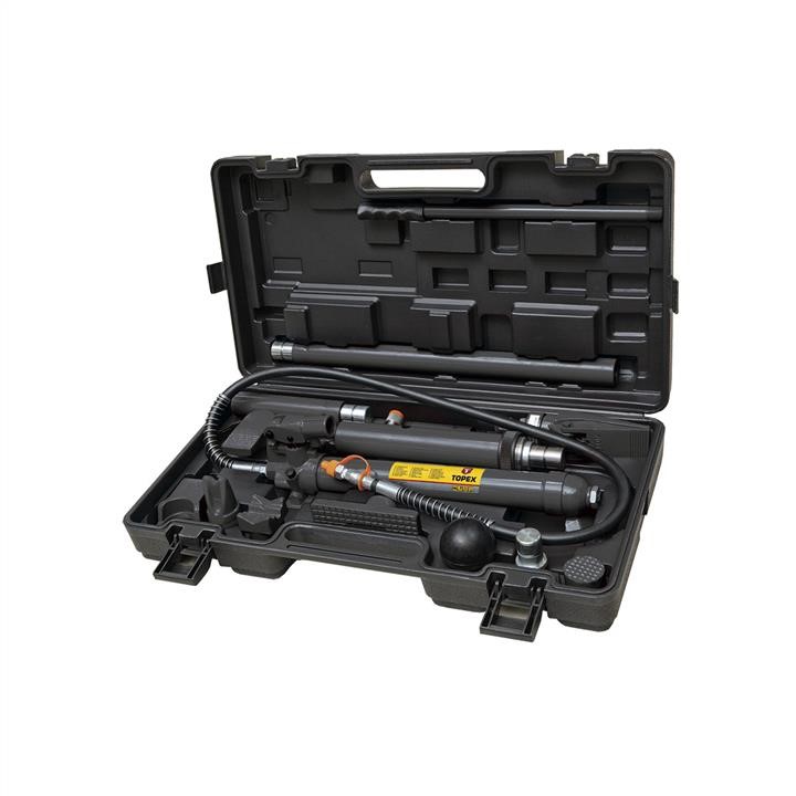 Topex 97X060 Hydraulic equipment - long ram jack, 10t, 31kg, set 97X060: Buy near me in Poland at 2407.PL - Good price!