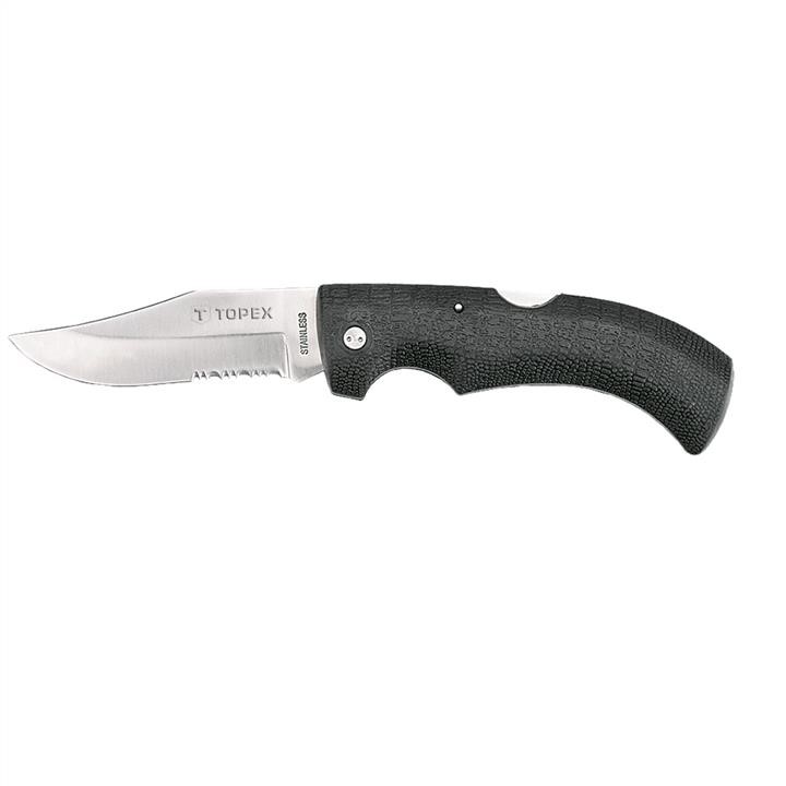 Topex 98Z101 Pocket knife, blade 90mm, stainless steel, rubber handle 98Z101: Buy near me in Poland at 2407.PL - Good price!