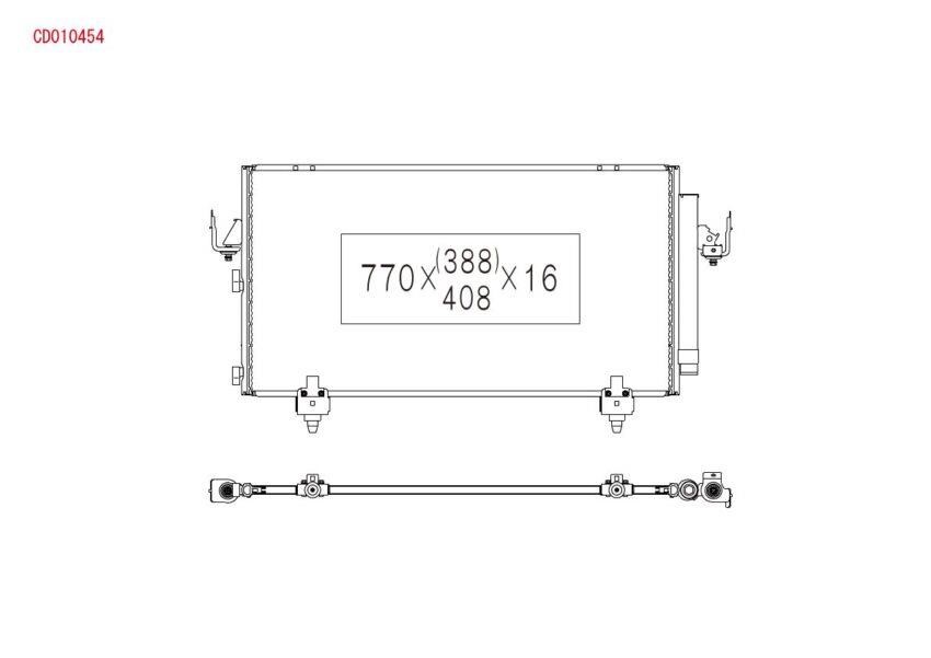 Koyorad CD010454 Радиатор кондиционера (Конденсатор) CD010454: Отличная цена - Купить в Польше на 2407.PL!