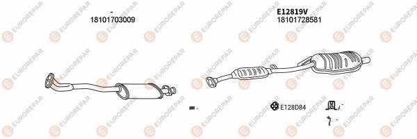 Eurorepar 100169 Muffler assy 100169: Buy near me at 2407.PL in Poland at an Affordable price!