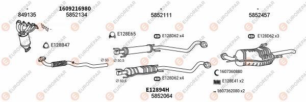 Eurorepar 101206 Muffler assy 101206: Buy near me at 2407.PL in Poland at an Affordable price!