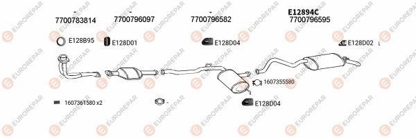 Eurorepar 102330 Muffler assy 102330: Buy near me at 2407.PL in Poland at an Affordable price!