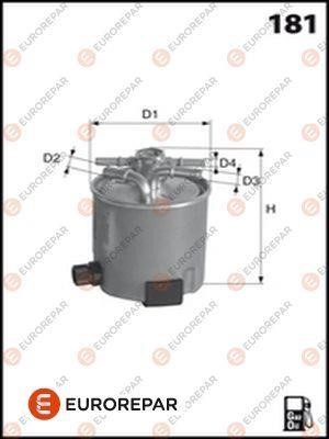 Eurorepar 1609691080 Fuel filter 1609691080: Buy near me at 2407.PL in Poland at an Affordable price!