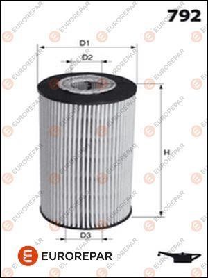 Eurorepar 1611659880 Oil Filter 1611659880: Buy near me at 2407.PL in Poland at an Affordable price!