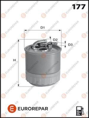 Eurorepar 1613723980 Fuel filter 1613723980: Buy near me in Poland at 2407.PL - Good price!
