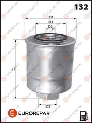 Eurorepar 1613724380 Fuel filter 1613724380: Buy near me at 2407.PL in Poland at an Affordable price!