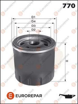 Eurorepar 1616175080 Oil Filter 1616175080: Buy near me at 2407.PL in Poland at an Affordable price!
