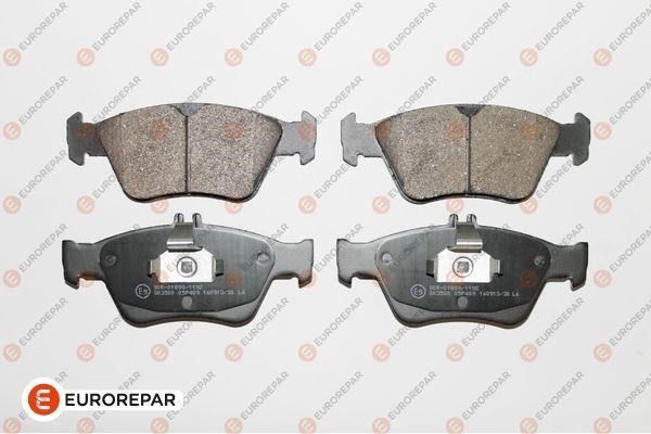 Eurorepar 1617254580 Brake Pad Set, disc brake 1617254580: Buy near me in Poland at 2407.PL - Good price!
