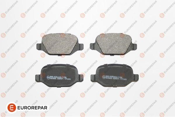 Eurorepar 1617256880 Brake Pad Set, disc brake 1617256880: Buy near me in Poland at 2407.PL - Good price!