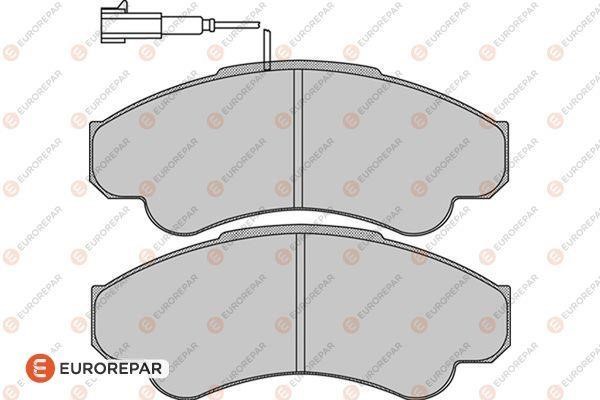 Eurorepar 1617279380 Brake Pad Set, disc brake 1617279380: Buy near me in Poland at 2407.PL - Good price!