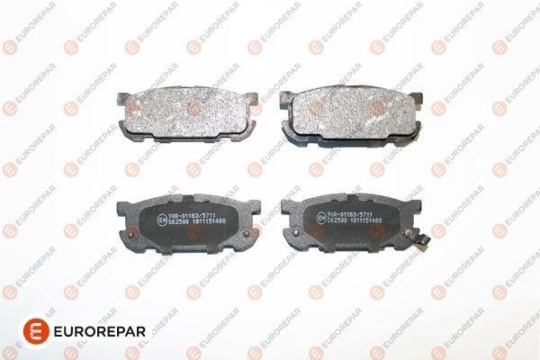 Eurorepar 1639369980 Brake Pad Set, disc brake 1639369980: Buy near me in Poland at 2407.PL - Good price!