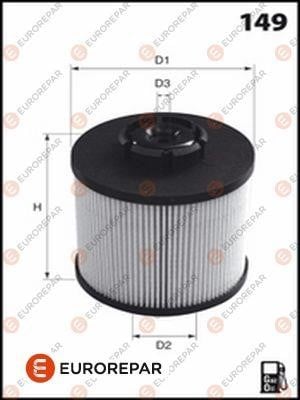 Eurorepar 1643625380 Fuel filter 1643625380: Buy near me in Poland at 2407.PL - Good price!