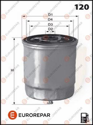 Eurorepar 1643630080 Fuel filter 1643630080: Buy near me in Poland at 2407.PL - Good price!