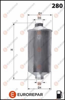 Eurorepar 1667443080 Fuel filter 1667443080: Buy near me in Poland at 2407.PL - Good price!