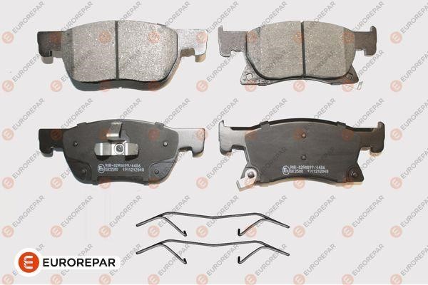 Eurorepar 1673898880 Brake Pad Set, disc brake 1673898880: Buy near me in Poland at 2407.PL - Good price!