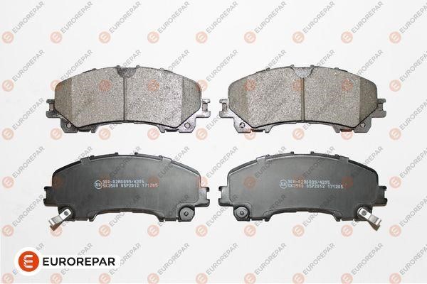 Eurorepar 1675996380 Brake Pad Set, disc brake 1675996380: Buy near me in Poland at 2407.PL - Good price!
