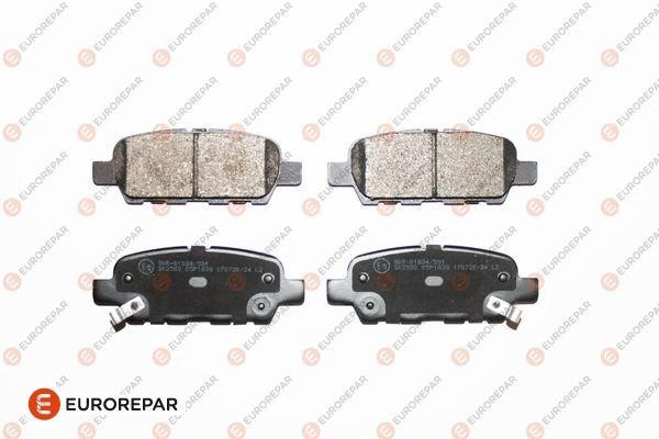 Eurorepar 1681162680 Brake Pad Set, disc brake 1681162680: Buy near me in Poland at 2407.PL - Good price!