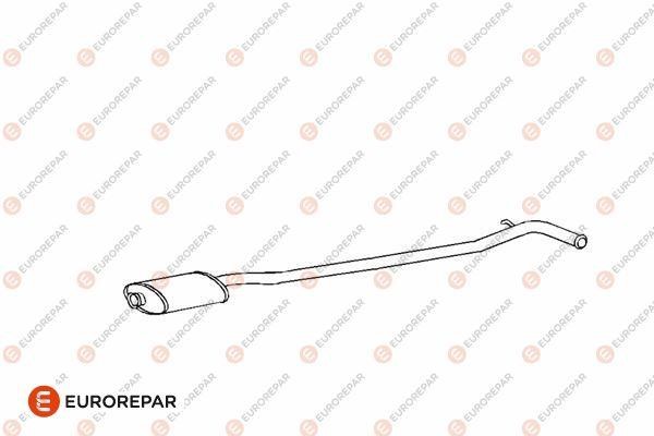 Eurorepar E12855E Глушитель, средняя часть E12855E: Отличная цена - Купить в Польше на 2407.PL!