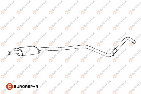 Eurorepar E12870A Глушитель, средняя часть E12870A: Отличная цена - Купить в Польше на 2407.PL!