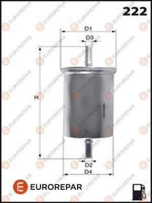 Eurorepar E145062 Fuel filter E145062: Buy near me at 2407.PL in Poland at an Affordable price!