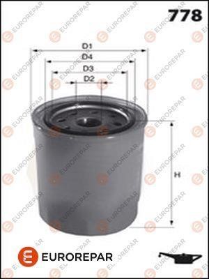 Eurorepar E149157 Oil Filter E149157: Buy near me at 2407.PL in Poland at an Affordable price!