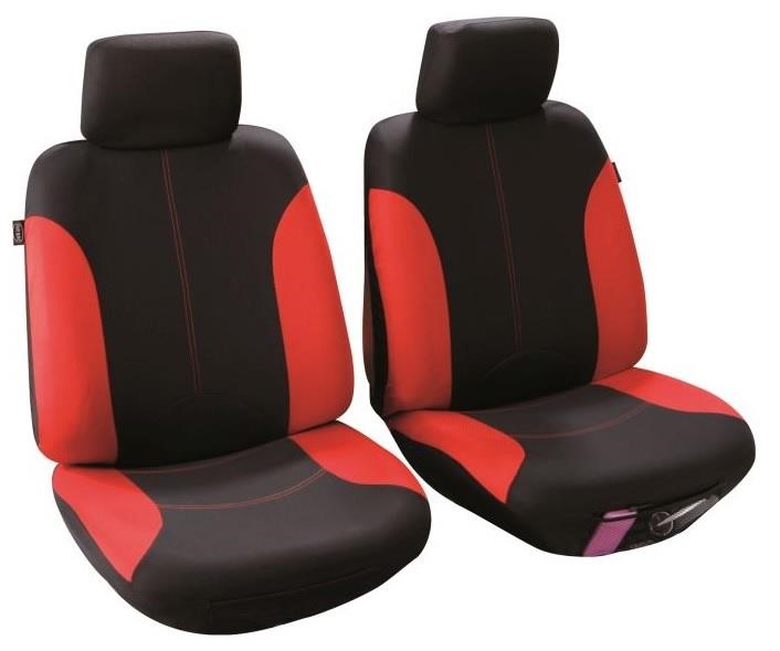 Mammooth MMT A048 191290 Front seats covers with headrests Callao T1 compatible with airbags, polyester, black MMTA048191290: Buy near me in Poland at 2407.PL - Good price!