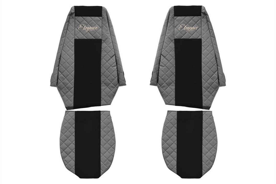 F-Core FX08 GRAY Seat covers Renault Magnum 2002–2012, eco-leather/textile FX08GRAY: Buy near me in Poland at 2407.PL - Good price!