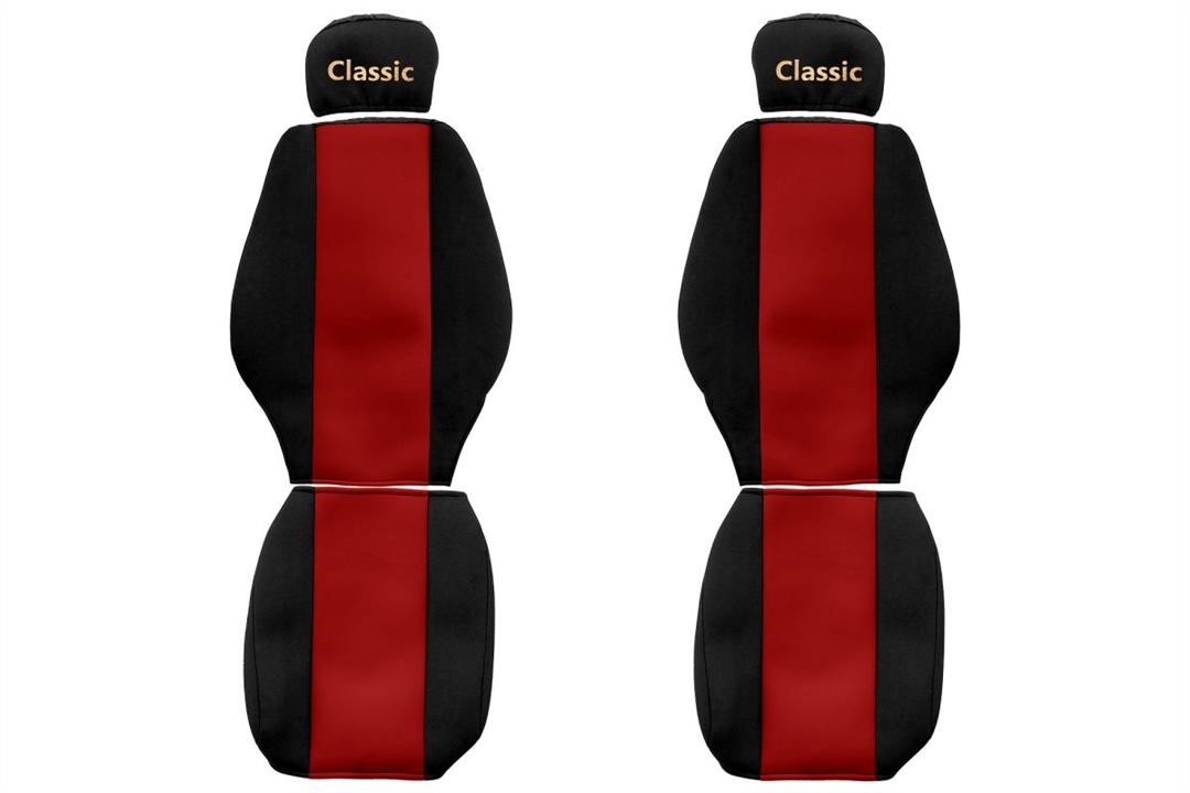 F-Core PS22 RED Seat covers Mercedes Actros Atego Axor, velour PS22RED: Buy near me in Poland at 2407.PL - Good price!