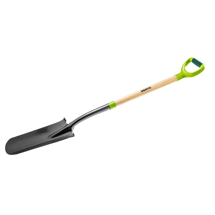 Verto 15G014 Planting spade, wooden handle, plastic grip 15G014: Buy near me in Poland at 2407.PL - Good price!