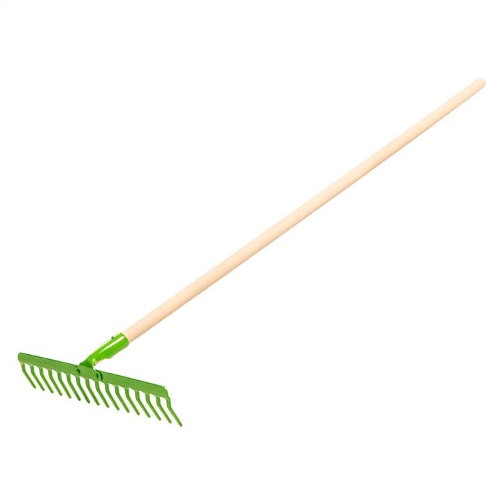Verto 15G050 Universal rake, 16 teeth. With riveted head, wooden handle 15G050: Buy near me in Poland at 2407.PL - Good price!