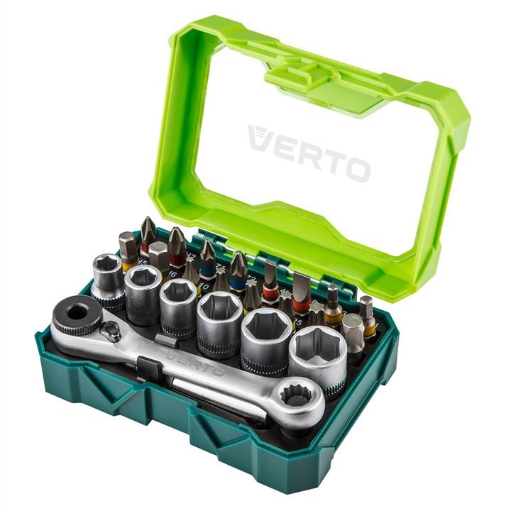 Verto 66H624 Set of bits and socket heads VERTO 30 pcs 66H624: Buy near me in Poland at 2407.PL - Good price!