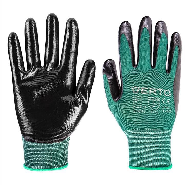 Verto 97H151 Garden gloves, nitrile coated, size 8" 97H151: Buy near me in Poland at 2407.PL - Good price!