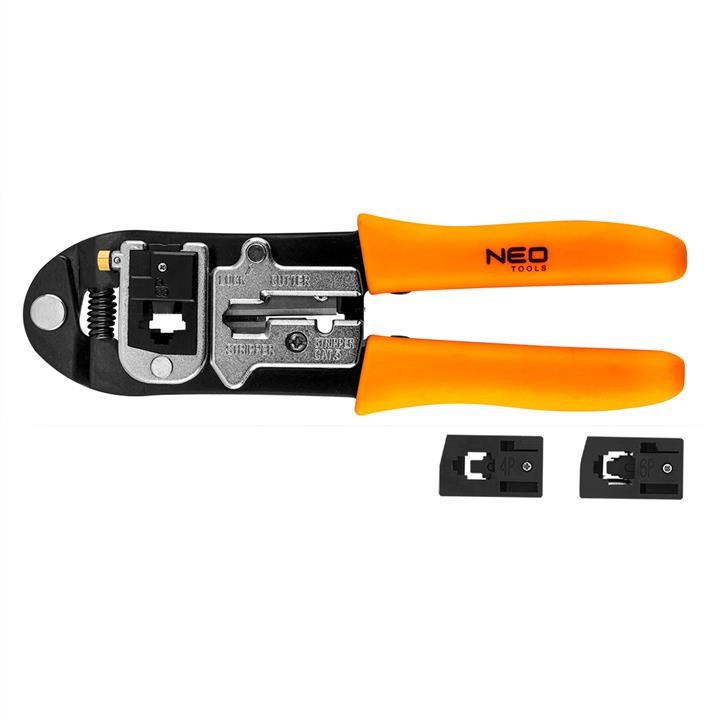 Neo Tools 01-501 Кліщі для обтиску телефонних наконечників 4P, 6P, 8P 01501: Приваблива ціна - Купити у Польщі на 2407.PL!