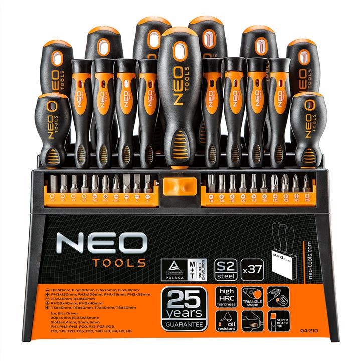 Neo Tools 04-210 Screwdriver with replaceable nozzles 04210: Buy near me at 2407.PL in Poland at an Affordable price!