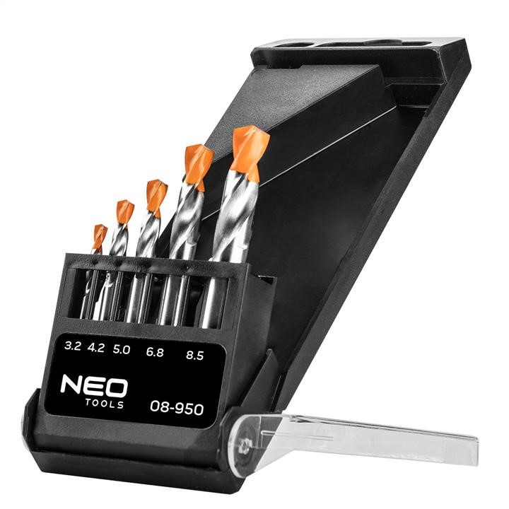 Neo Tools 08-950 Drills for reaming sealed screws, short, set of 5 pcs 08950: Buy near me in Poland at 2407.PL - Good price!