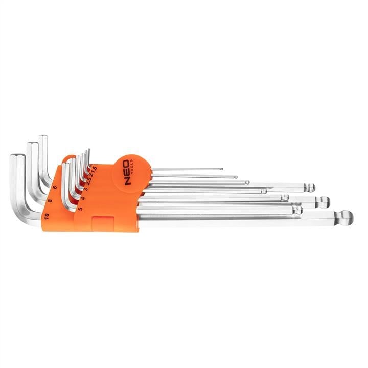 Neo Tools 09-525 Hex keys 1.5-10 mm, 9 pcs set 09525: Buy near me at 2407.PL in Poland at an Affordable price!