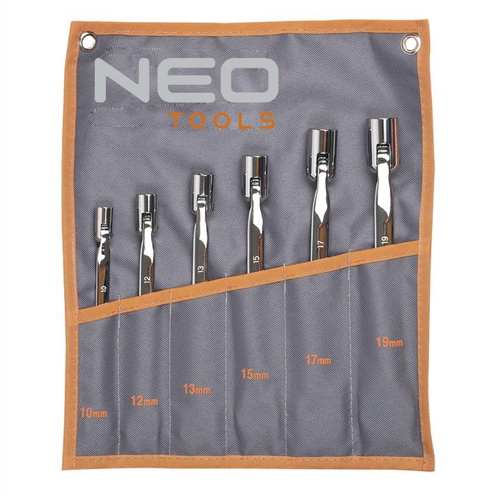 Neo Tools 09-115 Ключи комбинированные шарнирные, 10-19 мм, набор 6 шт. 09115: Отличная цена - Купить в Польше на 2407.PL!