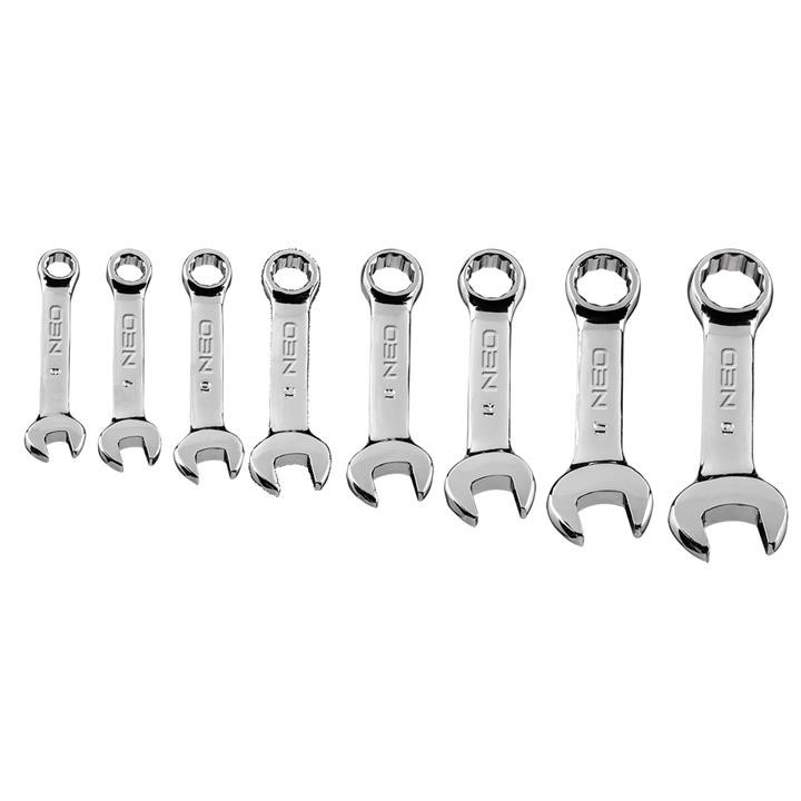 Neo Tools 09-791 Combination spanners short 8-19 mm, set 8 pcs 09791: Buy near me in Poland at 2407.PL - Good price!