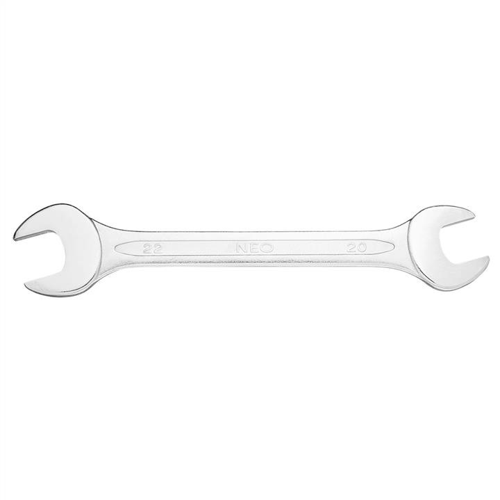 Neo Tools 09-820 Double open wrench 20x22mm, CrV, DIN3110 09820: Buy near me in Poland at 2407.PL - Good price!