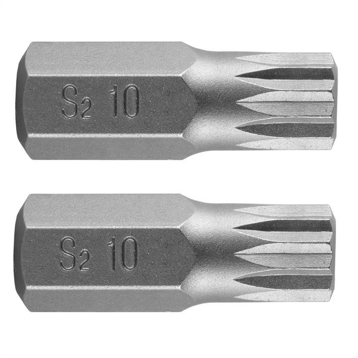 Neo Tools 10-902 Spline bit M10 x 30 mm, S2 x 2 pcs. 10902: Buy near me in Poland at 2407.PL - Good price!