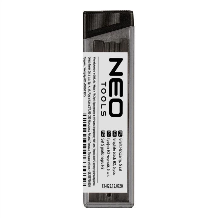 Neo Tools 13-822 Graphite black H2 (up to 13-810,13-815), 5 pcs 13822: Buy near me in Poland at 2407.PL - Good price!