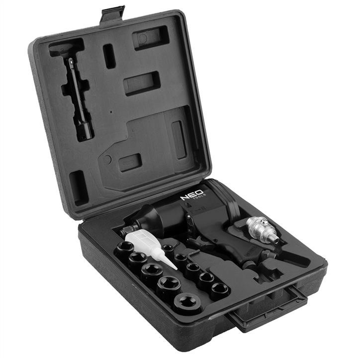 Neo Tools 14-502 Гайковерт пневматический ударный 1/2", 69 кгм, 314Нм, набор головок, проф. 14502: Отличная цена - Купить в Польше на 2407.PL!