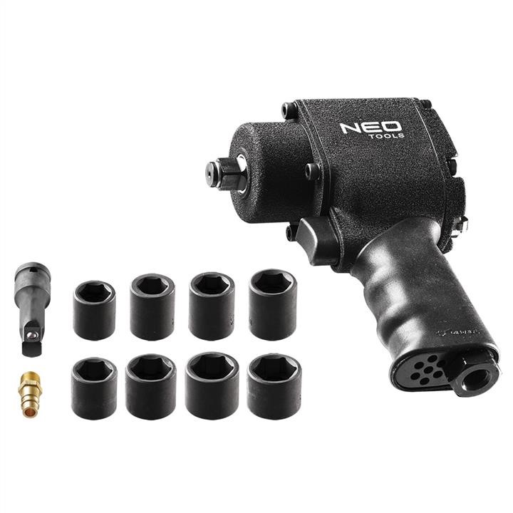 Neo Tools 12-022 Pneumatic impact wrench 1/2",675Nm, impact sockets set (13, 15, 16, 17, 18, 19, 21, 24 mm) 12022: Buy near me in Poland at 2407.PL - Good price!