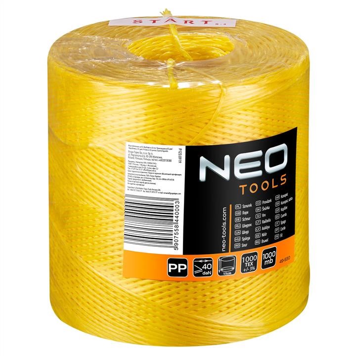 Neo Tools 49-930 Sznurek do mocowania wełny mineralnej 1000 m 49930: Dobra cena w Polsce na 2407.PL - Kup Teraz!