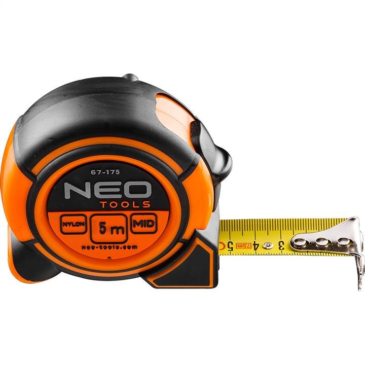 Neo Tools 67-175 Рулетка NEO, сталева стрiчка 5 м x 19 мм 67175: Приваблива ціна - Купити у Польщі на 2407.PL!